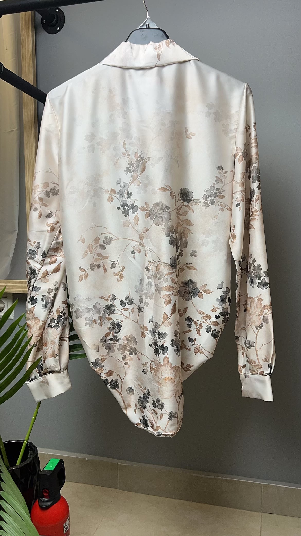 Πουκάμισο Κρεμ Φλόραλ Μοτίβο | C&M