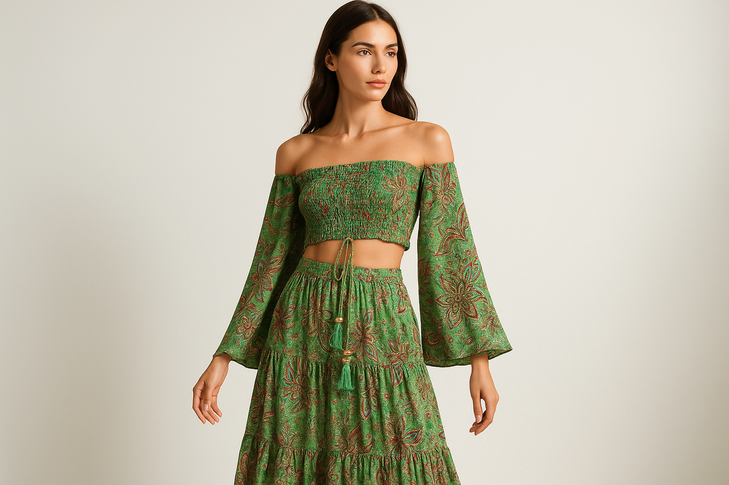 Multicolor Paisley Set Model 1